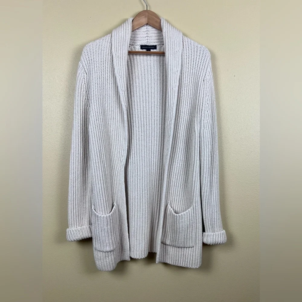 Banana Republic 100% Cotton Knit Sweater Size M